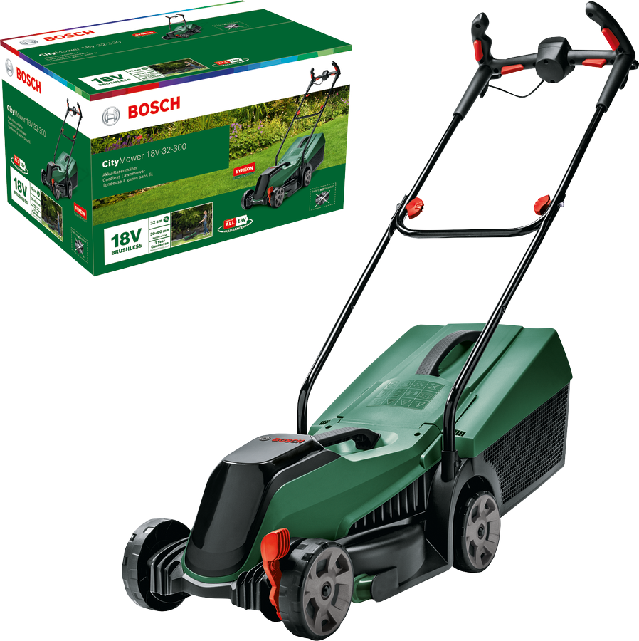 CityMower 18V-32-300 (Solo) Akülü Çim Biçme