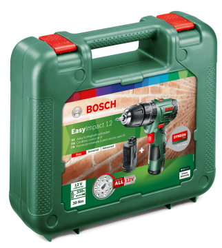 Bosch Easy Impact 12 Darbeli Matkap 2,5 AH (Çift Akü)