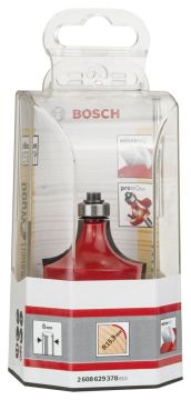 Bosch - Expert Serisi Ahşap İçin Çift Oluklu, Sert Metal Bilye Yataklı Yuvarlama Frezesi 8*15,90*64mm