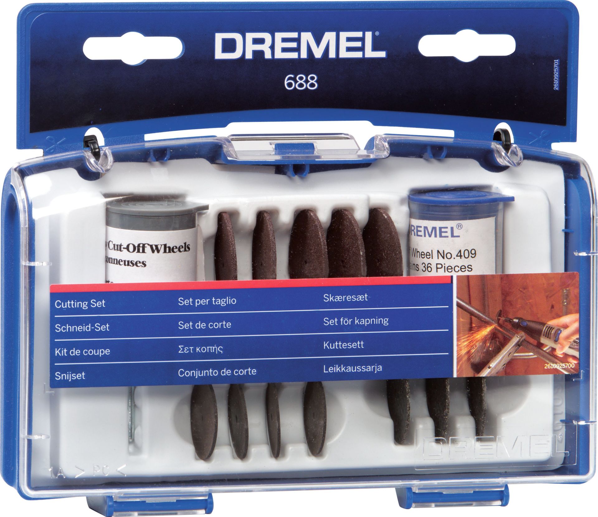 DREMEL 68 Parça Kesme Seti 688