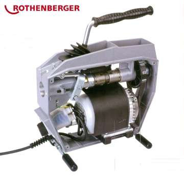 Rothenberger R600 Kanal Açma Makinesi + 16/22 mm Spiral ve Uç Seti