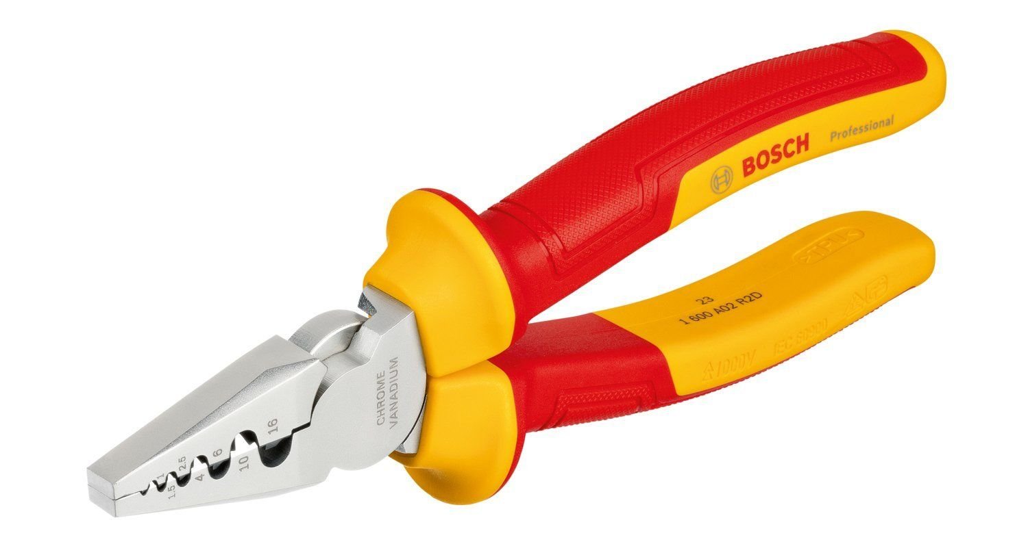 Bosch Profesyonel VDE Sıkma Pensesi 180mm