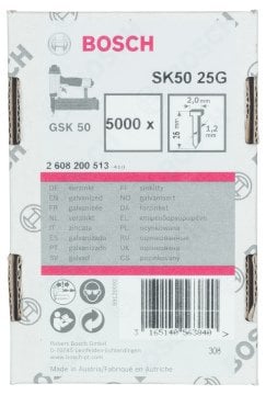 Bosch - GSK 50 Çivisi  25 mm 5000li