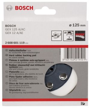 Bosch - 125 mm Zımpara Tabanı Sert (GEX)