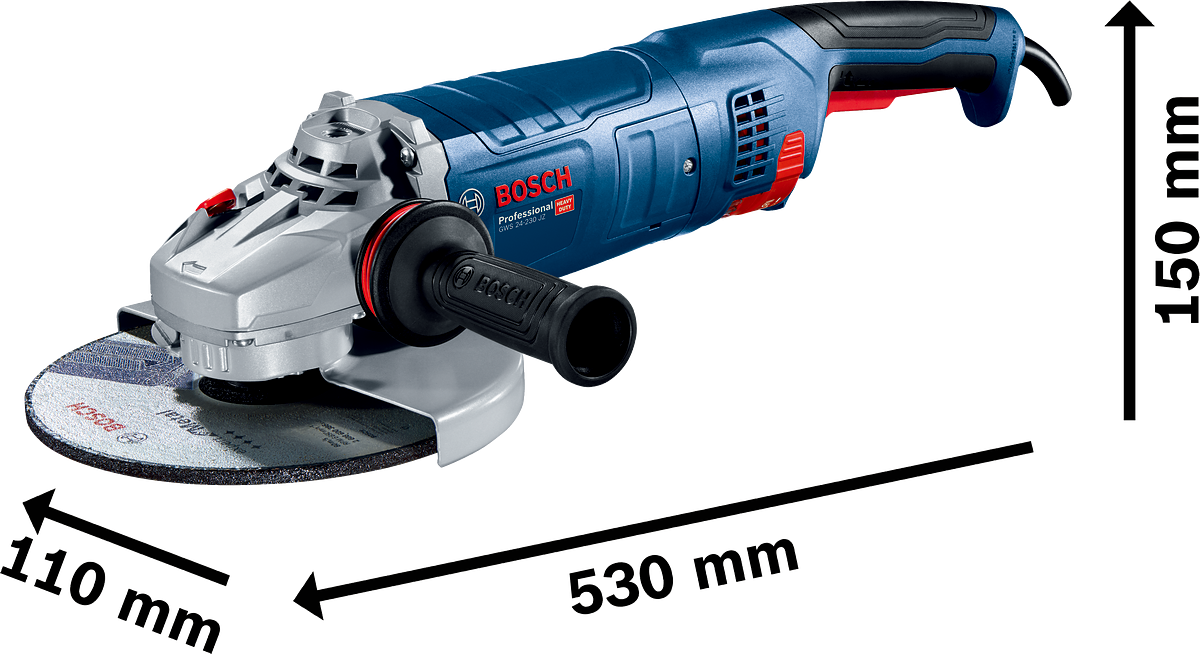 Bosch Professional GWS 24-230 JZ Büyük Taşlama Makinesi