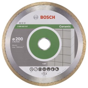 Bosch - Standard Seri Seramik İçin Elmas Kesme Diski 200 mm