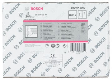 Bosch - GSN 90-21DK Çivi  60mm 4000li YivliÇinko