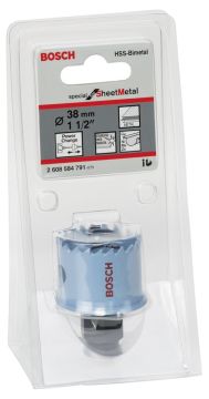 Bosch - Special Serisi Metal Ve Inox Malzemeler için Delik Açma Testeresi (Panç) 38 mm