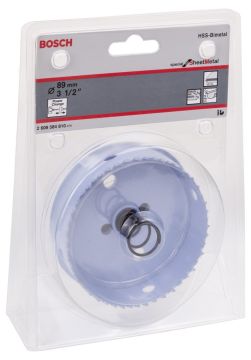 Bosch - Special Serisi Metal Ve Inox Malzemeler için Delik Açma Testeresi (Panç) 89 mm