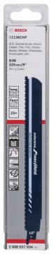 Bosch - Endurance Serisi Ağır Metal için Panter Testere Bıçağı S 1136 CHF - 25'li