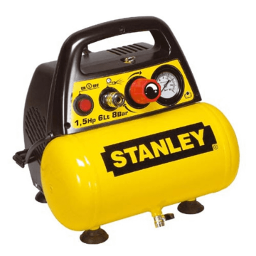 Stanley Dn200/8/6 6 Lt. 1.5 Hp Yağsız Hava Kompresörü