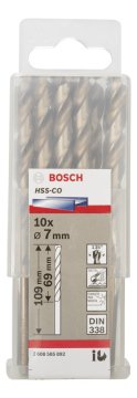 Bosch - HSS-Co Metal Matkap Ucu 7*109 mm 10'lu Paket