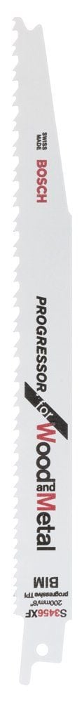 Bosch - Progressor Serisi Ahşap Ve Metal için Panter Testere Bıçağı S 3456 XF - 2'li