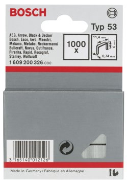 Bosch - Zımba Teli Tip 53 11,4*0,74*6 mm