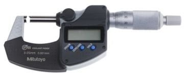 Mitutoyo 293-240-30 Dijital Dış Çap Mikrometresi 0-25 mm(Bilgi çıkışsız)