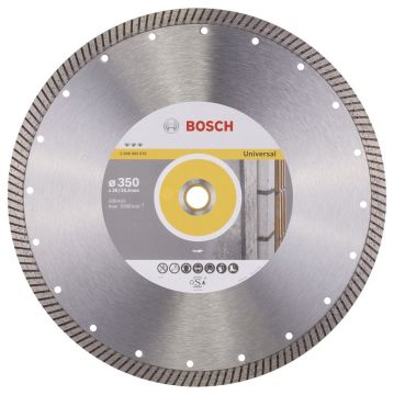 Bosch - Best Serisi Genel Yapı Malzemeleri İçin Turbo Segmanlı Elmas Kesme Diski 350 mm