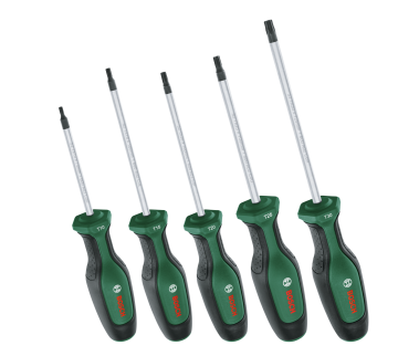 Torx Tornavida Seti 5 Parça