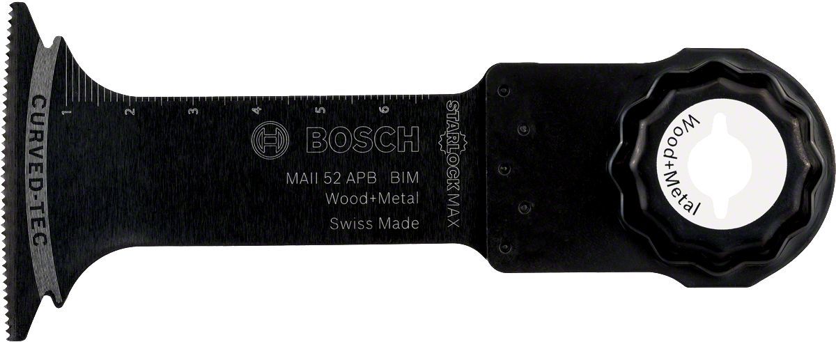 Bosch - Starlock Max - MAII 52 APB - BIM Ahşap ve Metal İçin Daldırmalı Testere Bıçağı 1'li