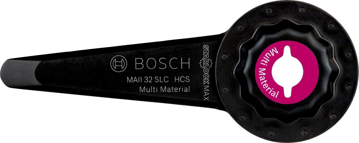 Bosch - Starlock Max - MAll 32 SLC - HCS Üniversal Derz ve Macun Kesici Uzun Testere Bıçağı 1'li