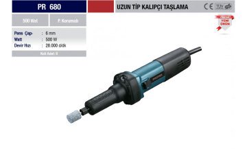 Proter PR-680 L Uzun Tip Kalıpçı Taşlama Makinası