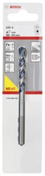 Bosch - cyl-5 Serisi, Blue Granite Turbo Beton Matkap Ucu, 7*100 mm