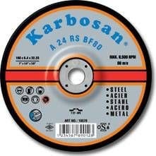 Karbosan 115*6.4*22 Taşlama Taşı A24 RSBF80 NK