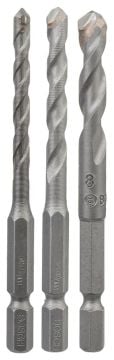 Bosch - Altıgen Şaftlı, HEX-9 Serisi Seramik için Matkap Ucu 3'lü Set 5-6-8 mm