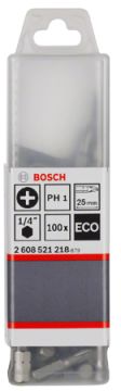 Bosch - Eco PH2 Vidalama Ucu 25mm 100'lü