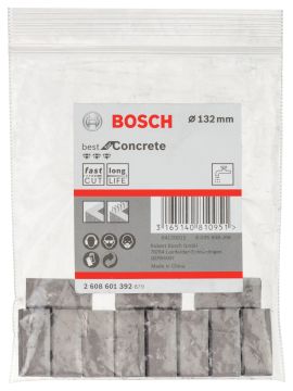 Bosch - Best Serisi Elmas Sulu Karot Uç Segmanı 132 mm İçin 11 Parça