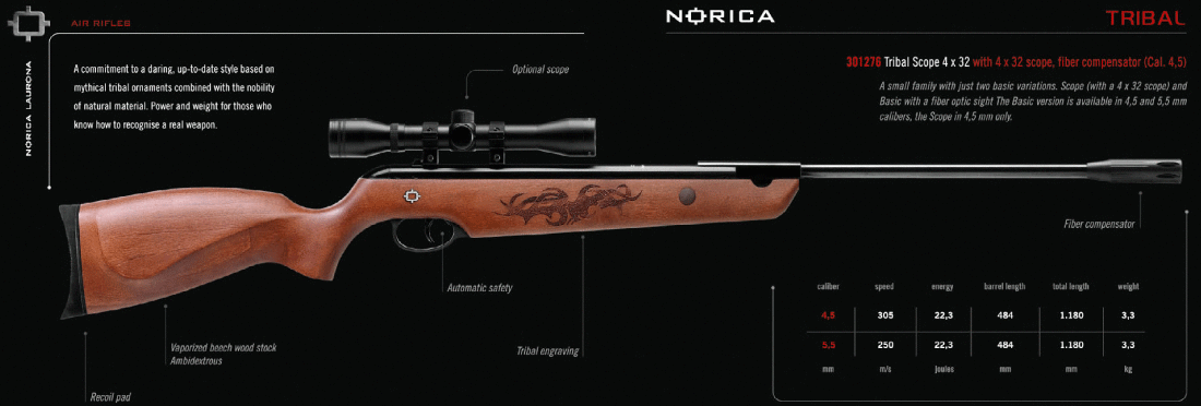 Norica Triball Havalı Tüfek