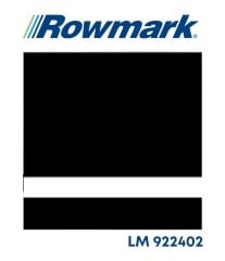 Rowmark Siyah / Beyaz - Lasermax LM922402 Lazer Plaka