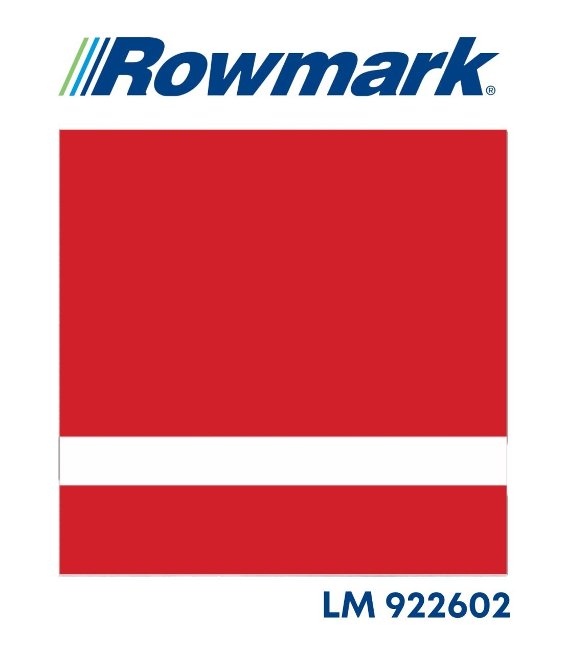 Rowmark Kırmız / Beyaz - LaserMax LM922602 Lazer Plaka