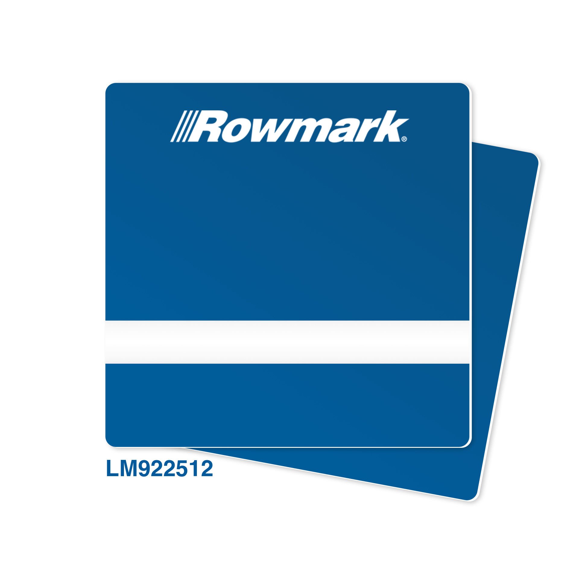 Rowmark Mavi / Beyaz - LaserMax LM922512 Lazer Plaka