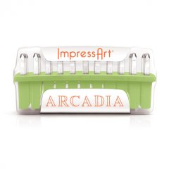 ARCADIA (3MM)  Metal Büyük Harf Damga Seti