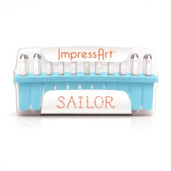 Sailor (4MM)  Metal Büyük Harf Damga Seti