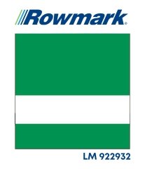 Rowmark Yeşil / Beyaz - Lasermax LM922932 Lazer Plaka