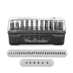 Heartbreaker (3mm) Metal Büyük Harf Damga Seti