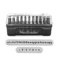 Heartbreaker (3mm) Metal Küçük Harf Damga Seti