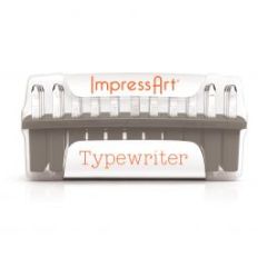 Typewriter (3mm) Metal Küçük Harf Damga Seti