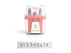 Melody (3mm) Metal Rakam Damga Seti