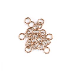Artisan Halka, Gerçek Gül Altın Kaplama, 7mm