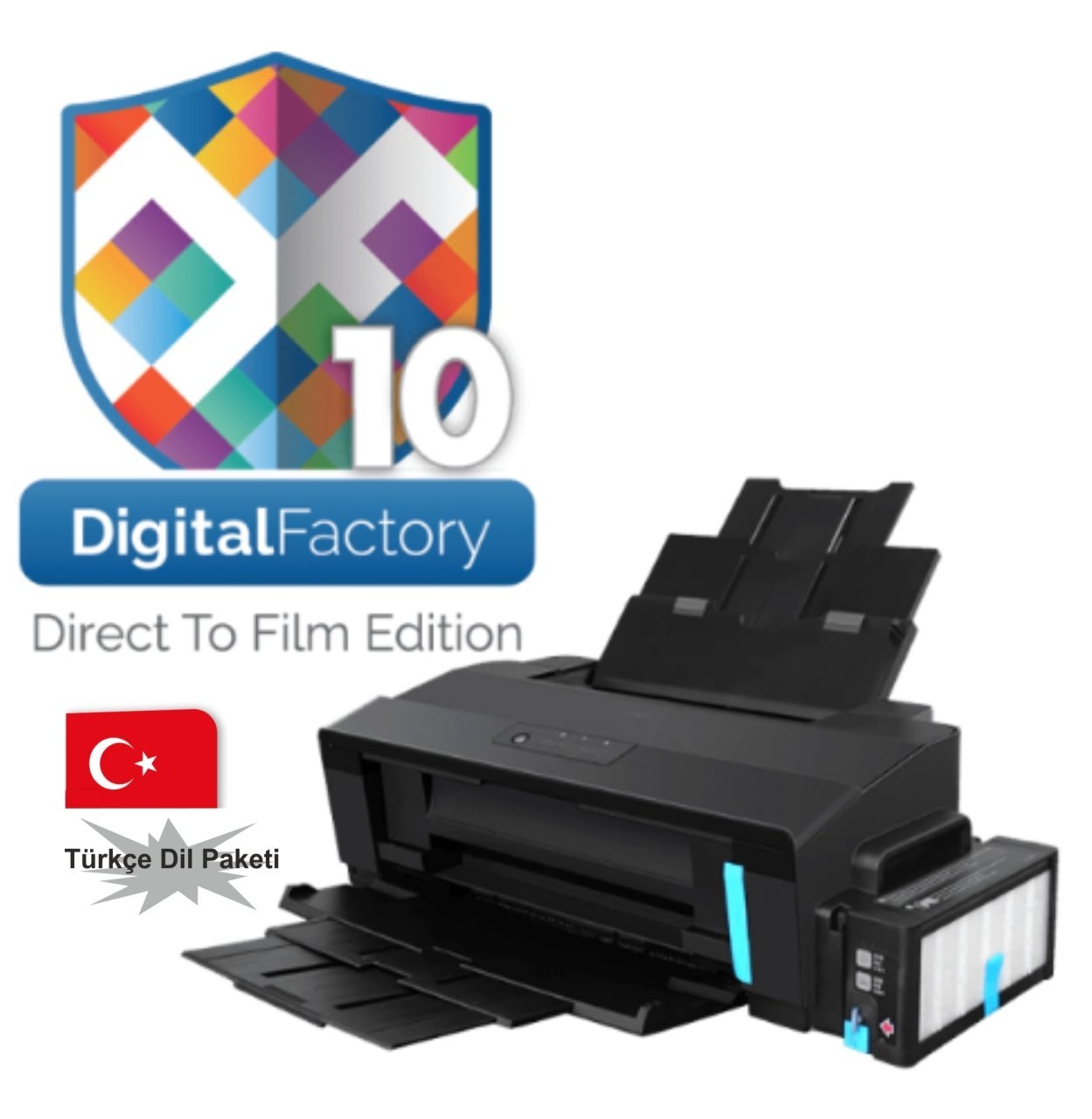 DIGITAL FACTORY DTF YAZILIMI (TÜRKÇE DİL DESTEKLİ PAKET)