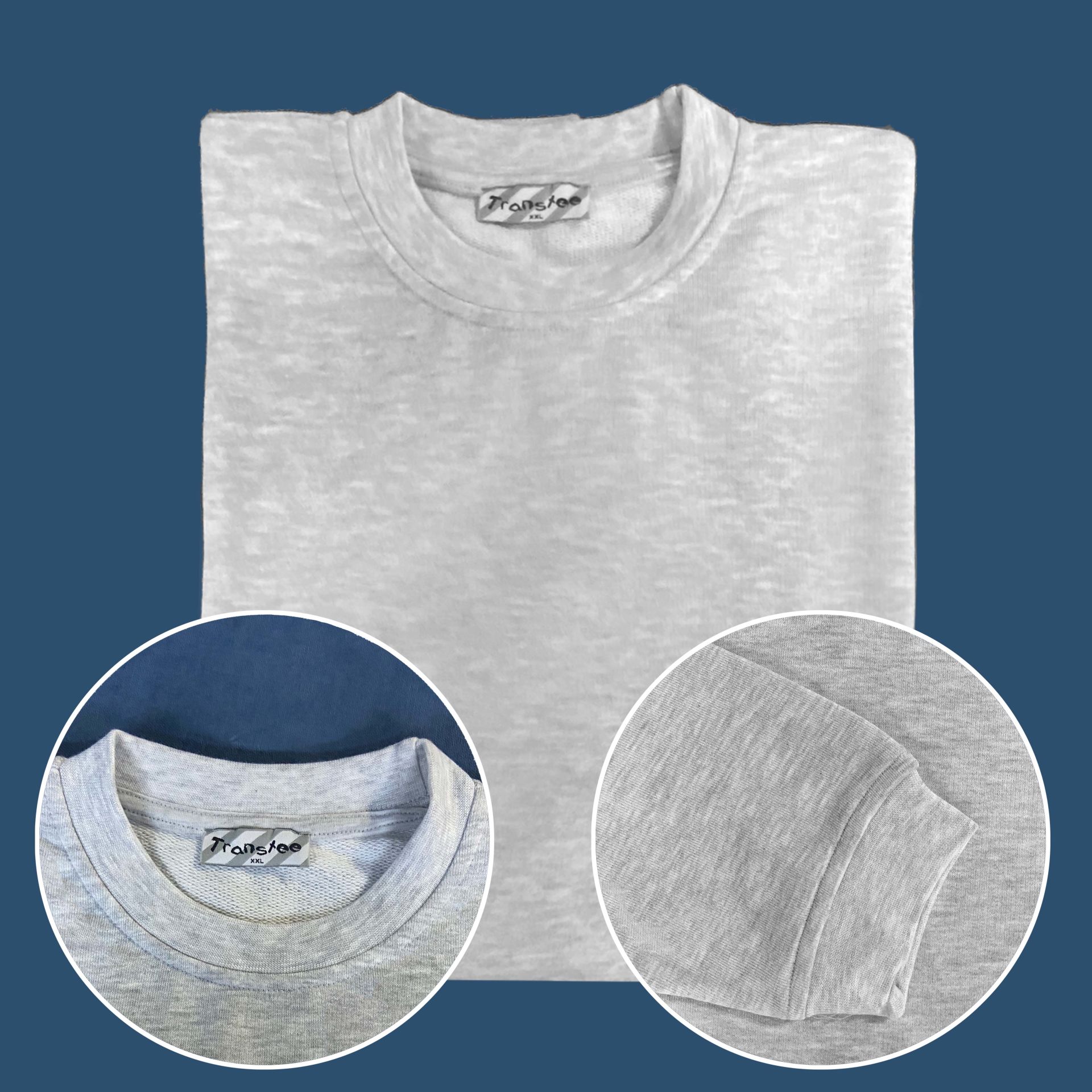 POLO YAKA SWEATSHIRT (SUBLİMASYON BASKI) L Beden