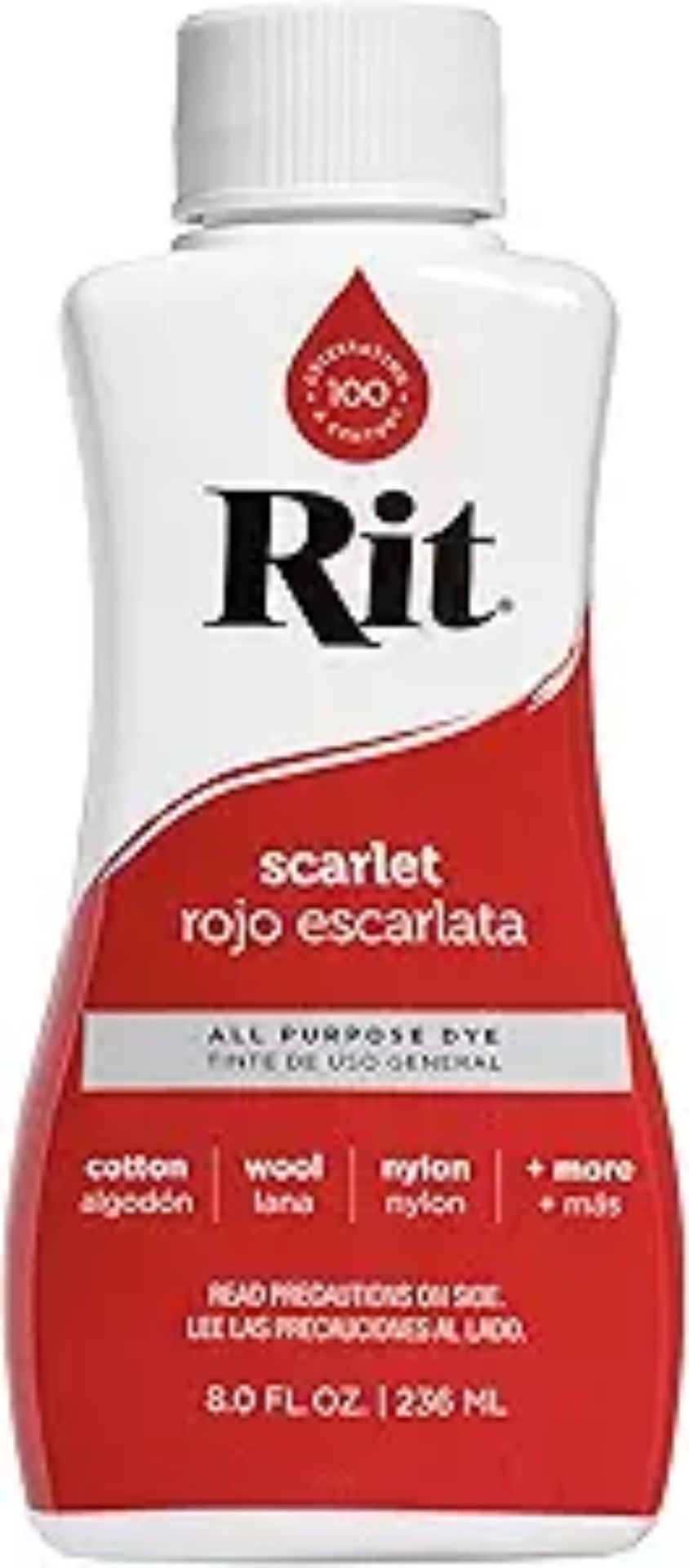 Rit Scarlet  Çok Amaçlı Sıvı Kumaş Boyası