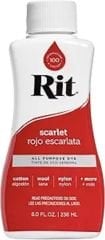 Rit Scarlet  Çok Amaçlı Sıvı Kumaş Boyası