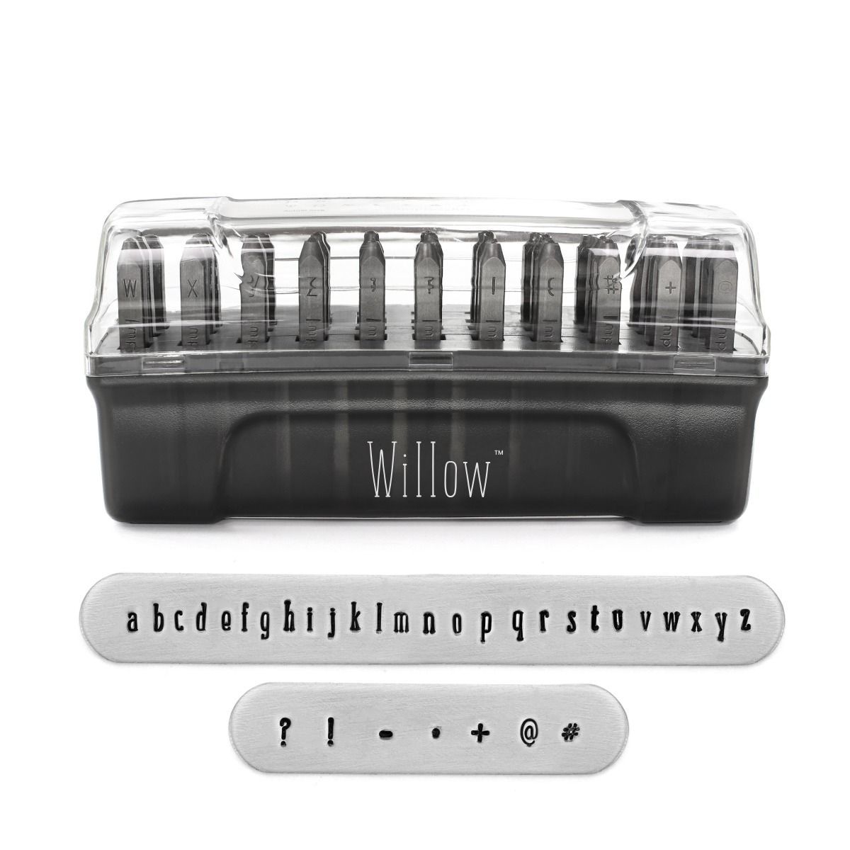Willow (4mm) Metal Küçük Harf Damga Seti
