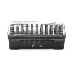 Willow (4mm) Metal Büyük Harf Damga Seti