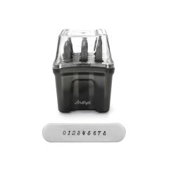 Amethyst ImpressArt Signature 3mm Metal Numara Damga Seti