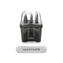 Ember ImpressArt Signature 2.5 mm Metal Numara Damga Seti
