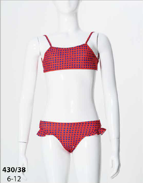 Desenli Kız Çocuk Bikini